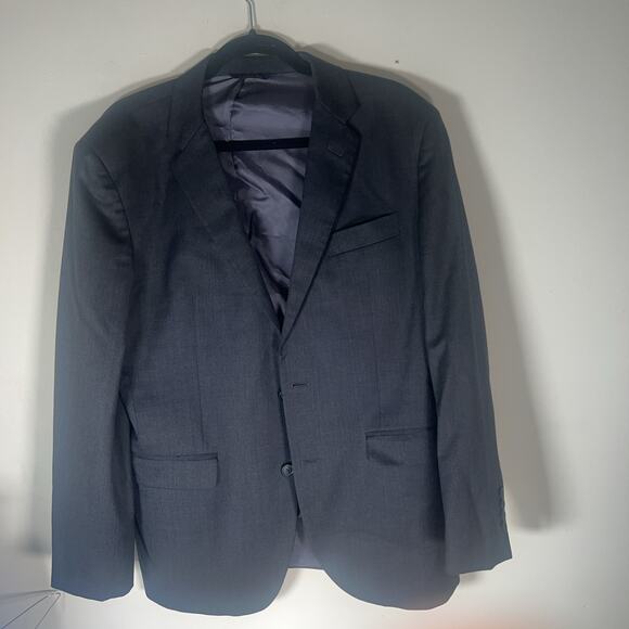 Brooks Brothers 1818 Regent 41R Blue Stripe Wool 2-Button Suit Jacket - Picture 1 of 7